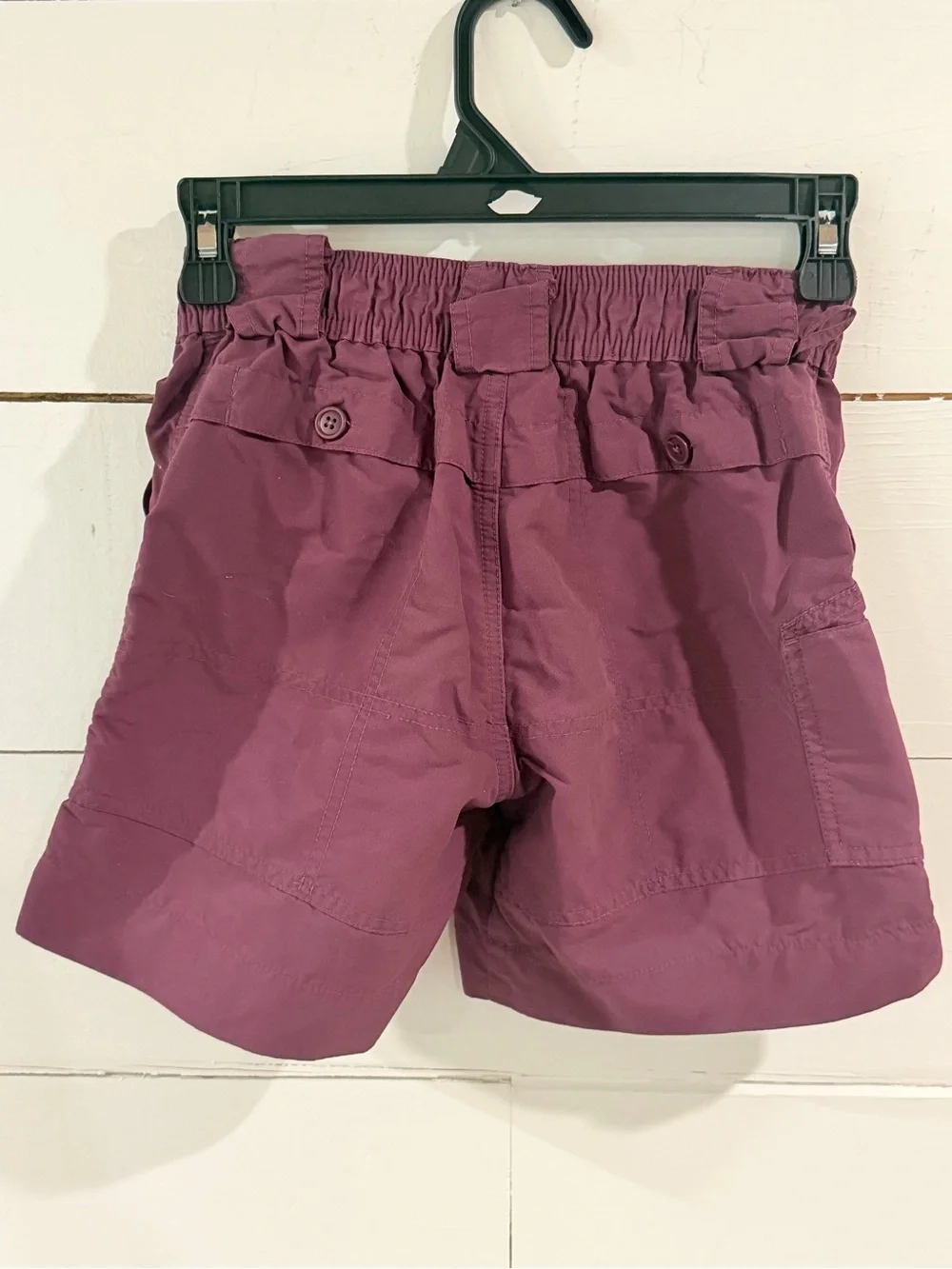 AFTCO Maroon Fishing Shorts - Maroon